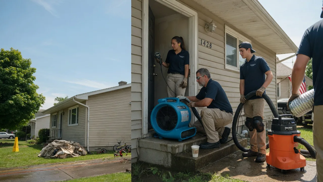 Water Damage Restoration in New Boston, MI near me